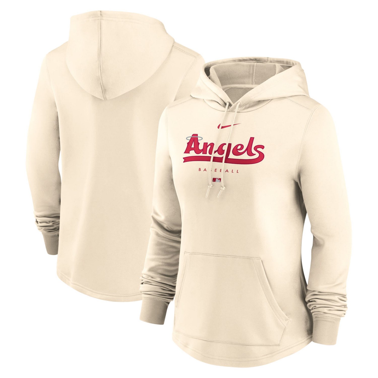 Nike Los Angeles Angels City Connect Pregame Performance Pullover Hoodie - view number 1