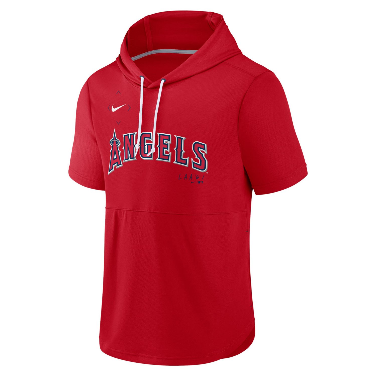 Nike Los Angeles Angels Springer Short Sleeve Team Pullover Hoodie - view number 2