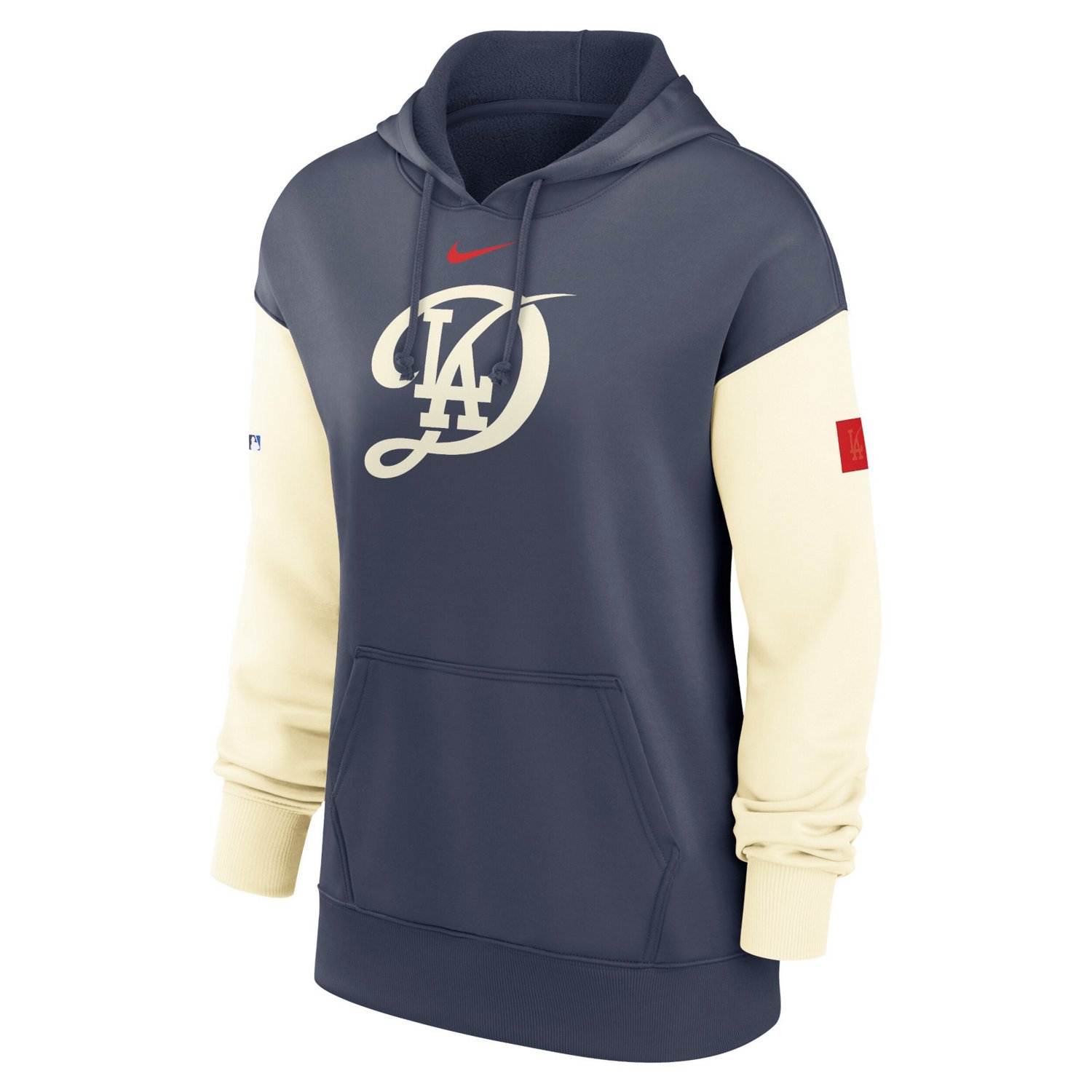 Nike Los Angeles Dodgers 2024 City Connect Authentic Collection Practice Performance Pullover Hoodie Academy