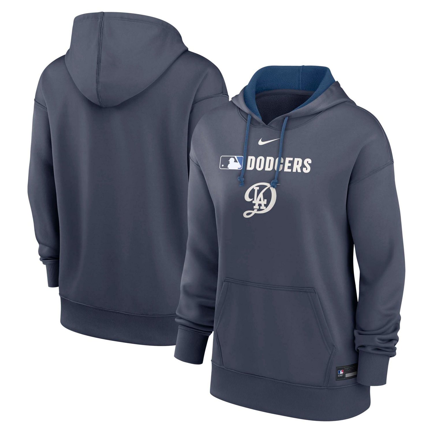 Nike Los Angeles Dodgers Authentic Collection City Connect Performance Pullover Hoodie                                           - view number 1