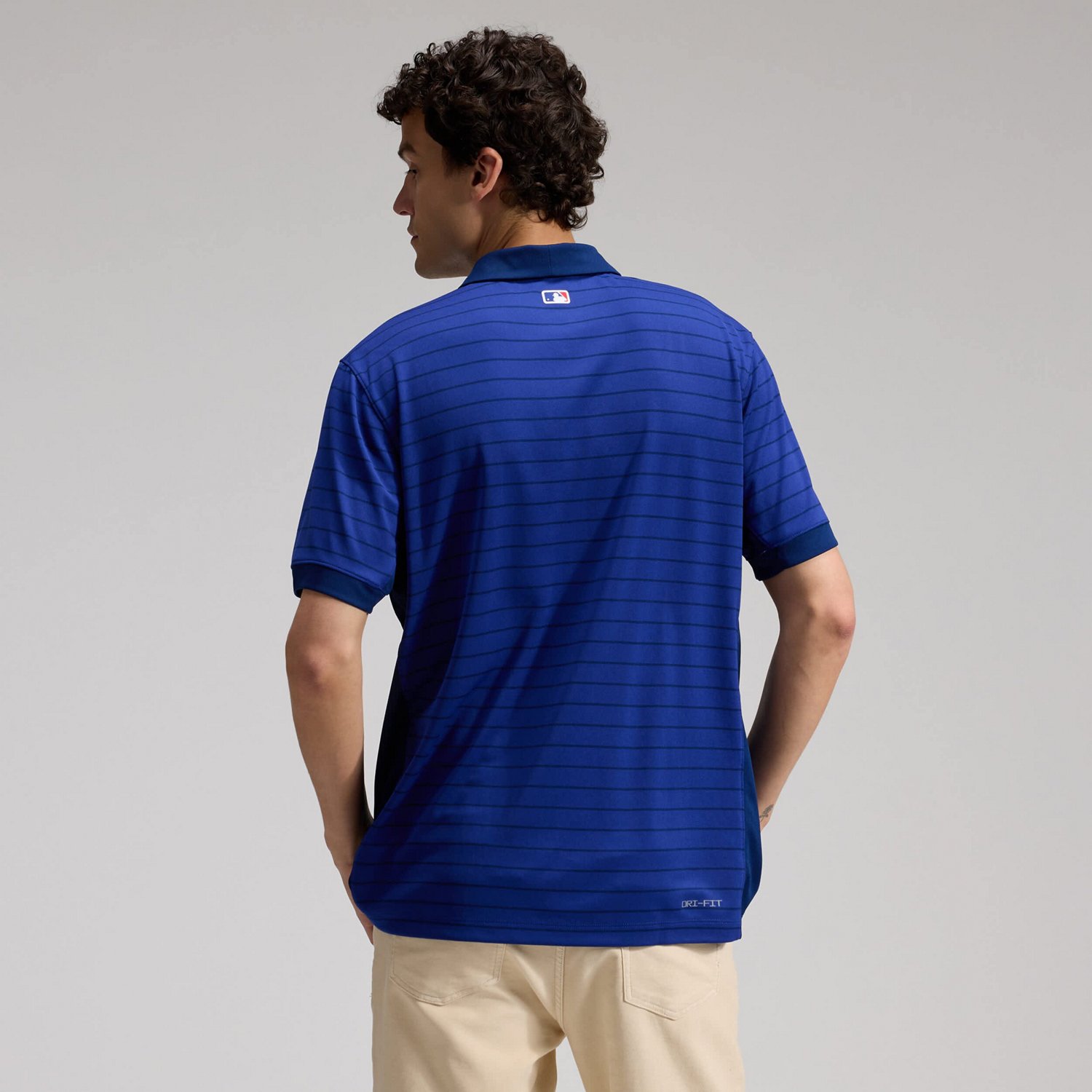 Nike Los Angeles Dodgers Authentic Collection Striped Victory Dri-FIT Polo - view number 2