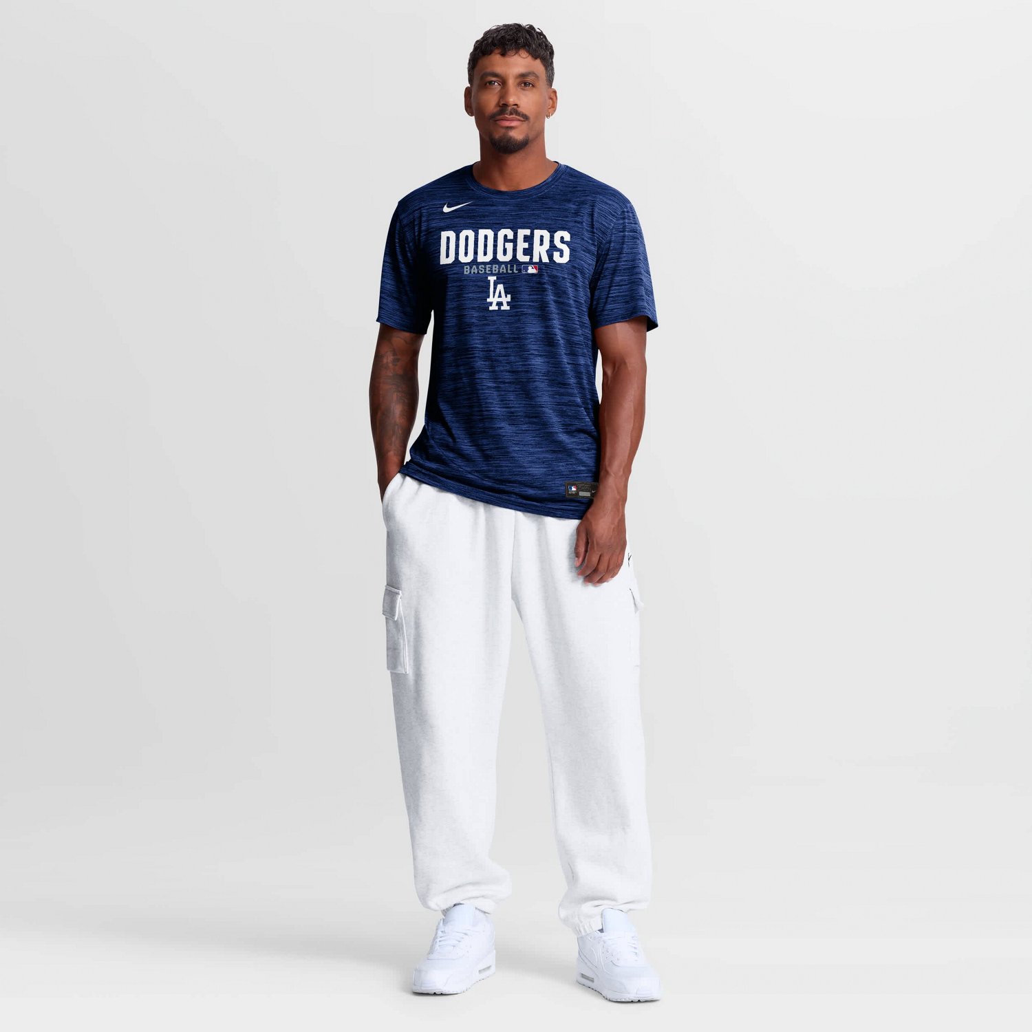 Nike Los Angeles Dodgers Authentic Collection Velocity Dri-FIT T-Shirt - view number 3