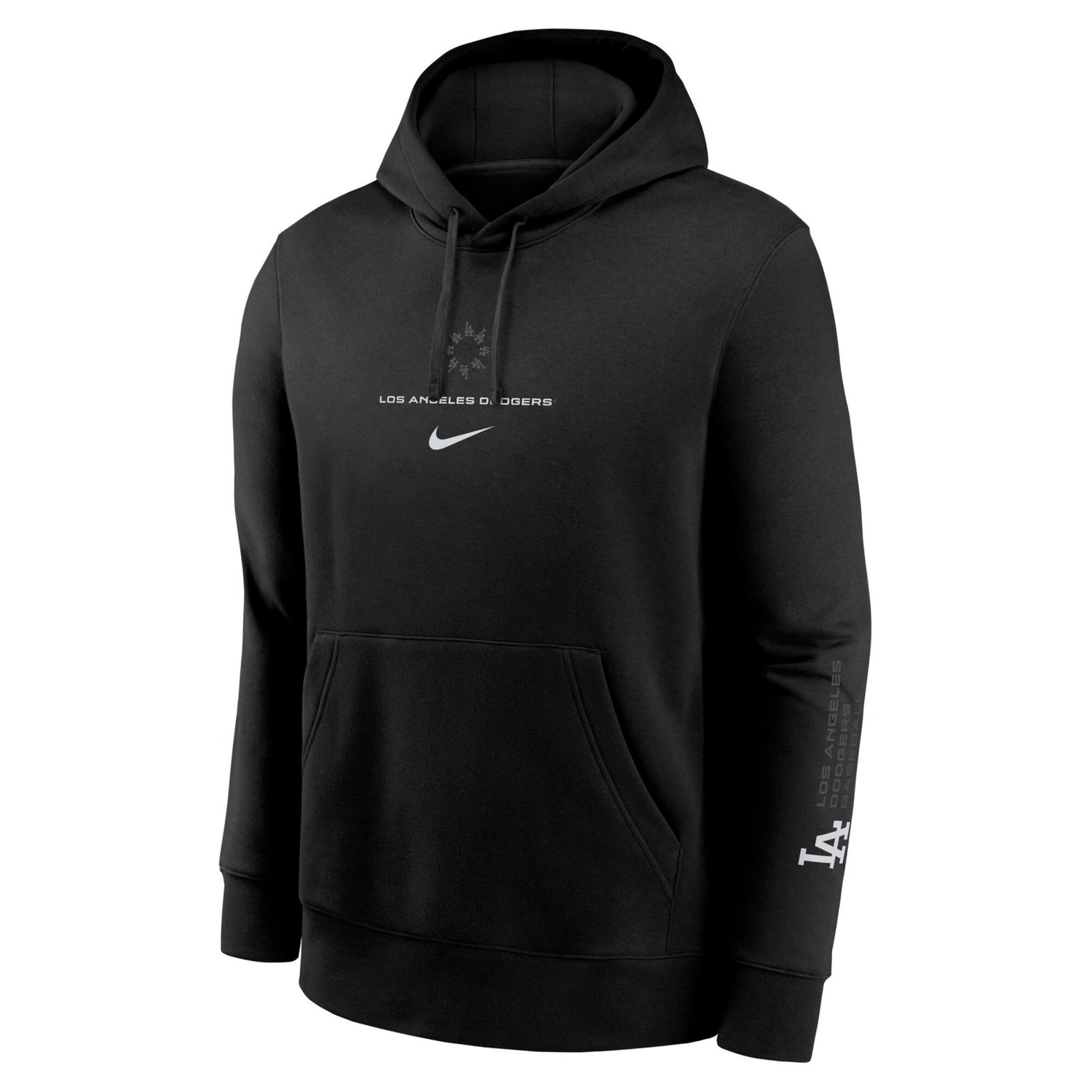 Nike Los Angeles Dodgers Lights Out Club Fleece Pullover Hoodie - view number 2