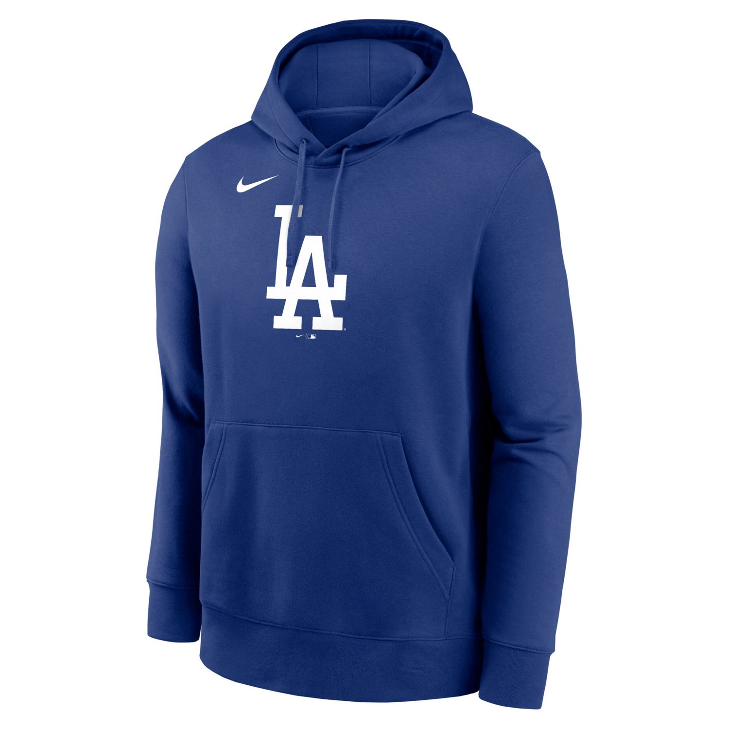 Nike Los Angeles Dodgers Logo Club Fleece Pullover Hoodie - view number 2