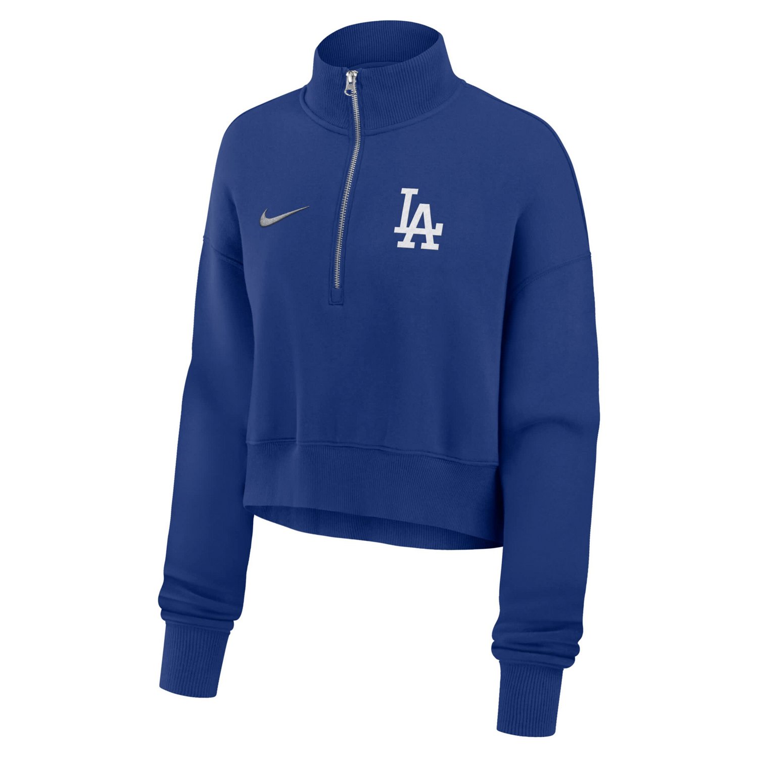 Nike Los Angeles Dodgers Primetime Phoenix Fleece Half-Zip Sweatshirt - view number 4