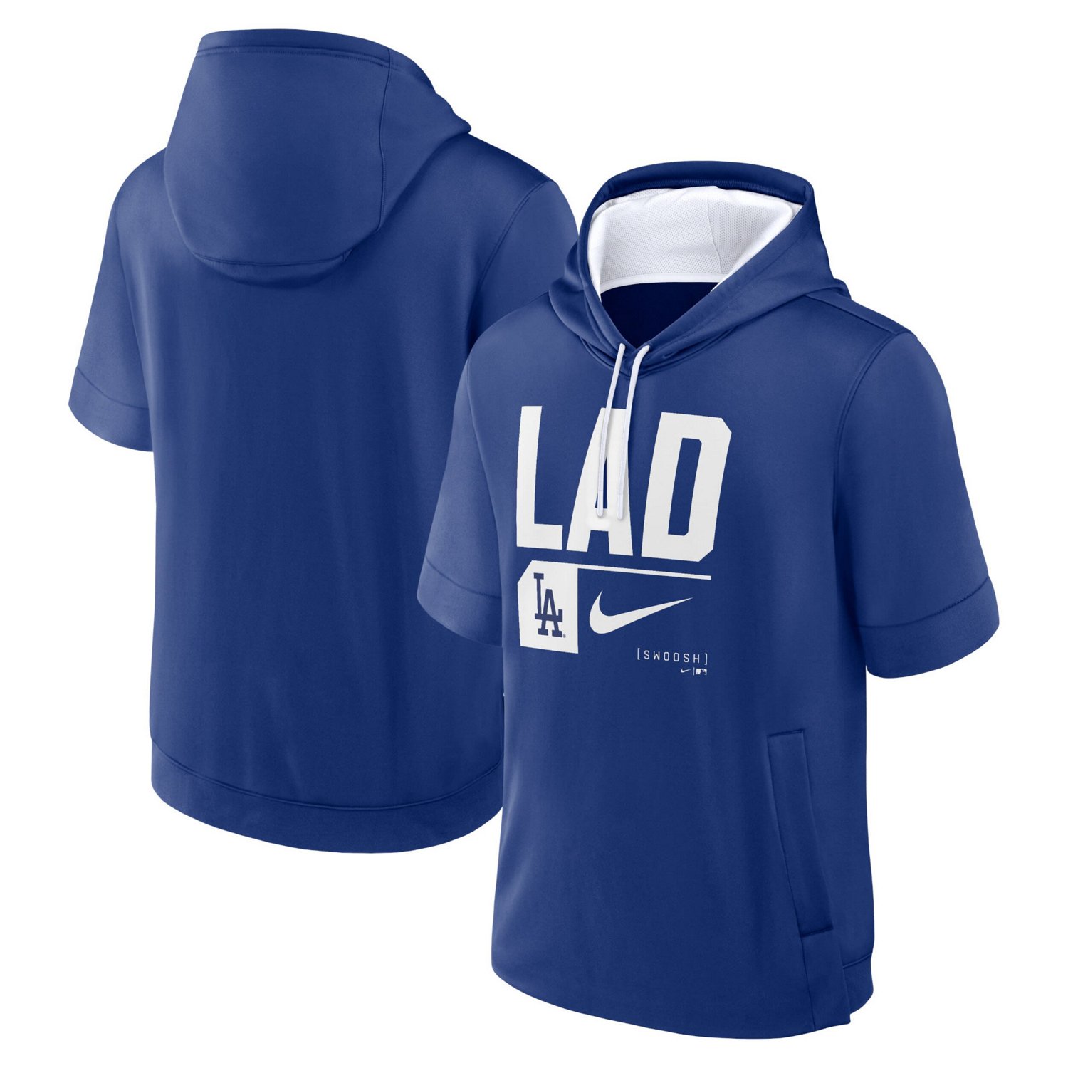 Dodgers short sleeve hoodie sale