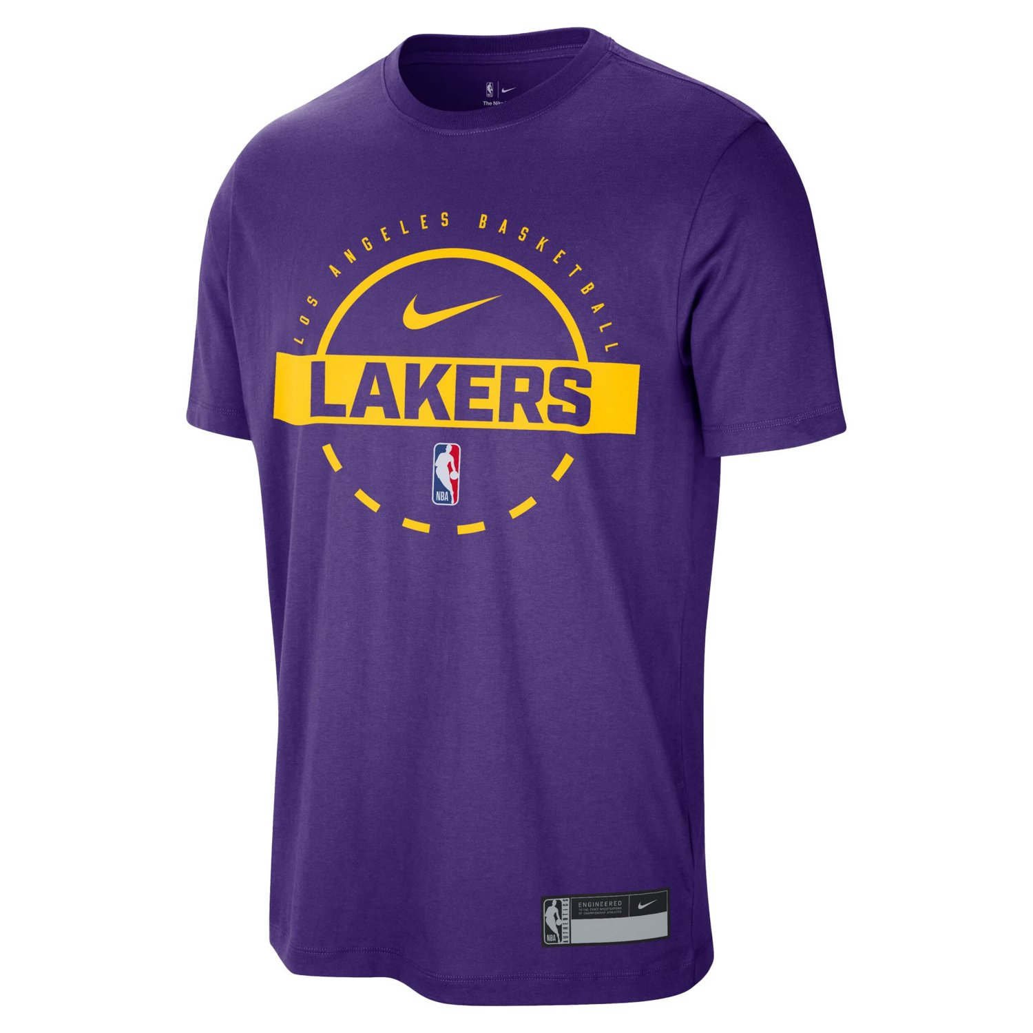 Nike Los Angeles Lakers 2025 26 On-Court Flare Performance Practice T-Shirt - view number 2