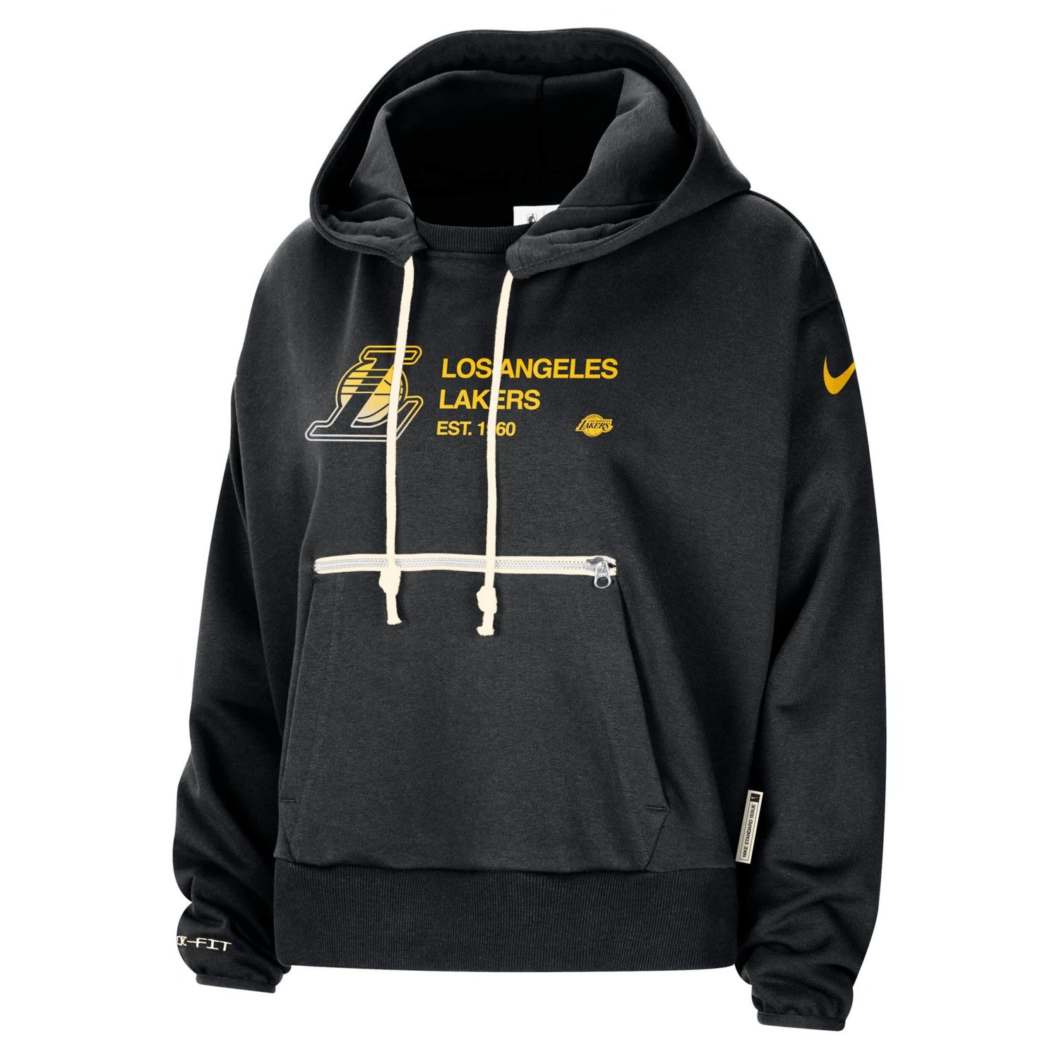 Nike Los Angeles Lakers Courtside Standard Issue Performance Pullover Hoodie - view number 2