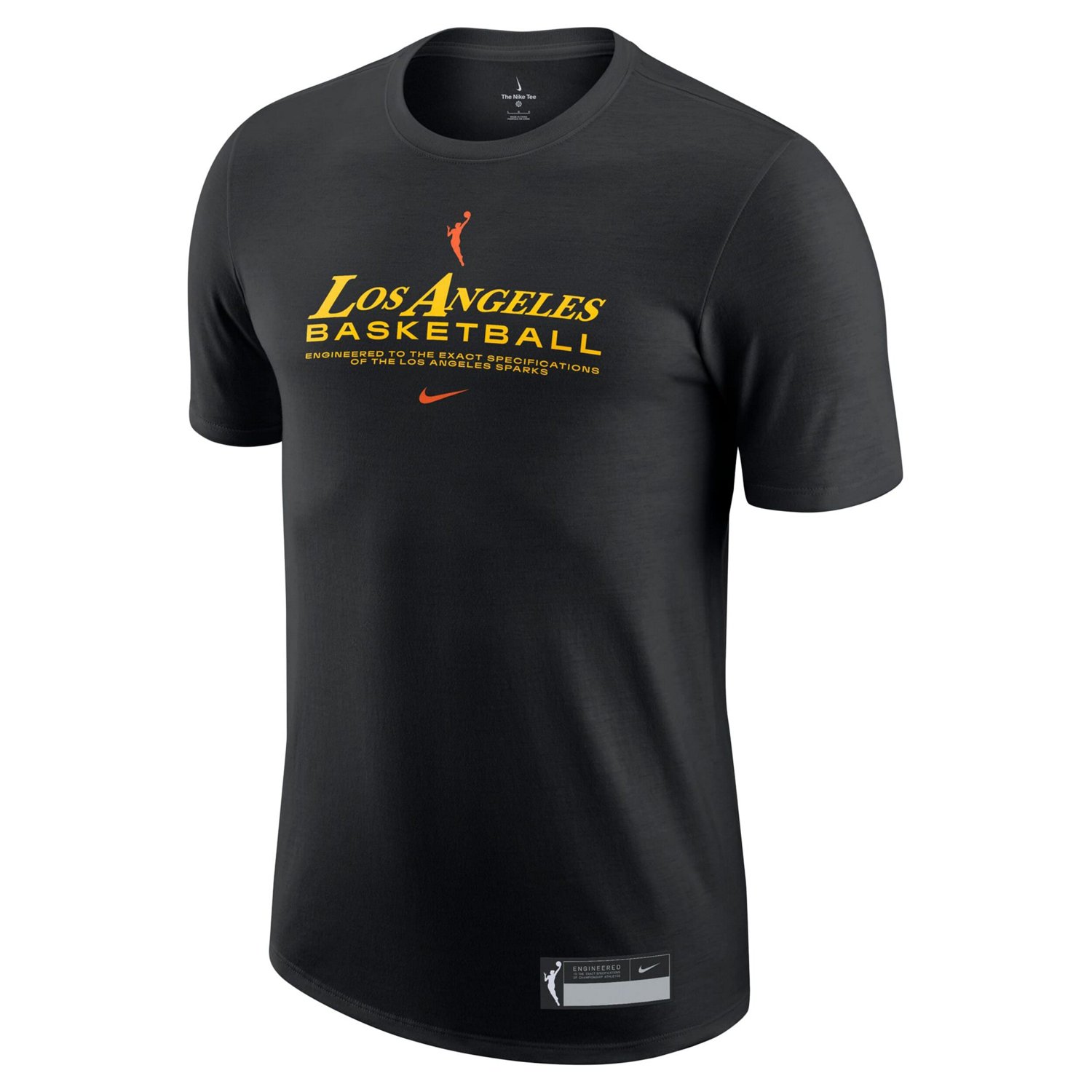 Nike Los Angeles Sparks On-Court Legend Essential Practice Performance T-Shirt - view number 2
