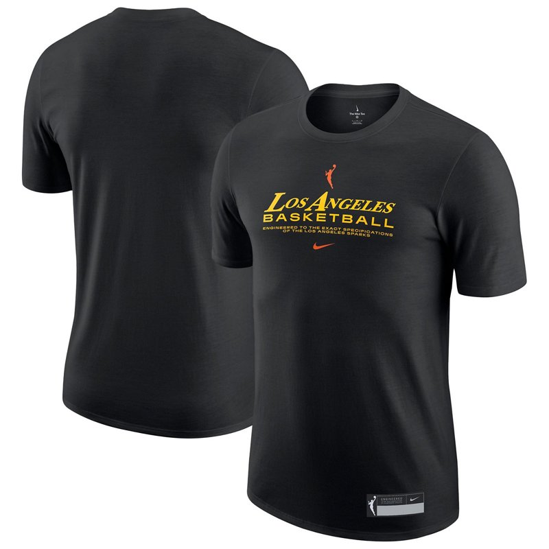 Nike Los Angeles Sparks On-Court Legend Essential Practice Performance T-Shirt-image