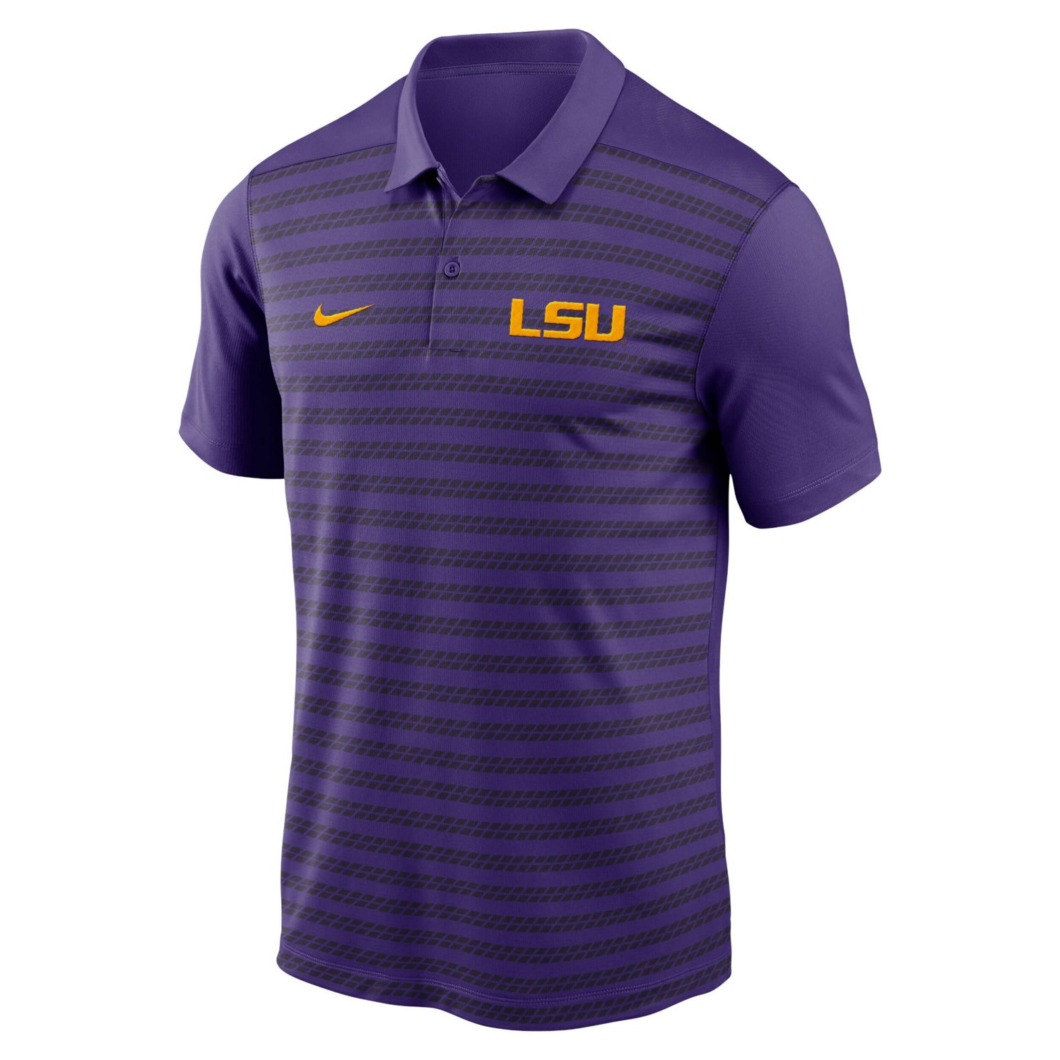Nike LSU Tigers 2024 Early Season Coaches Sideline Performance Polo                                                              - view number 2