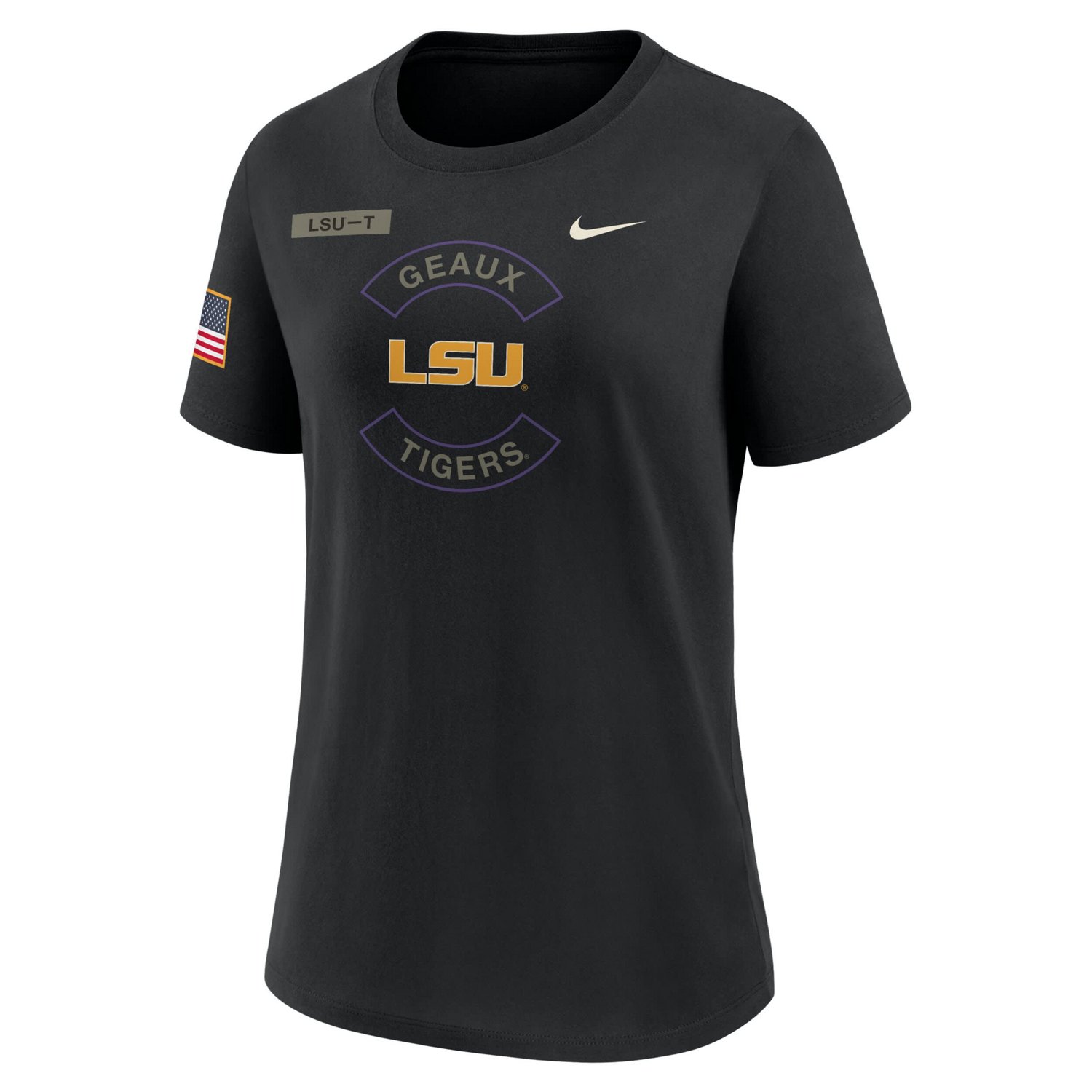 Nike LSU Tigers 2025 Military Appreciation Dri-FIT T-Shirt - view number 2