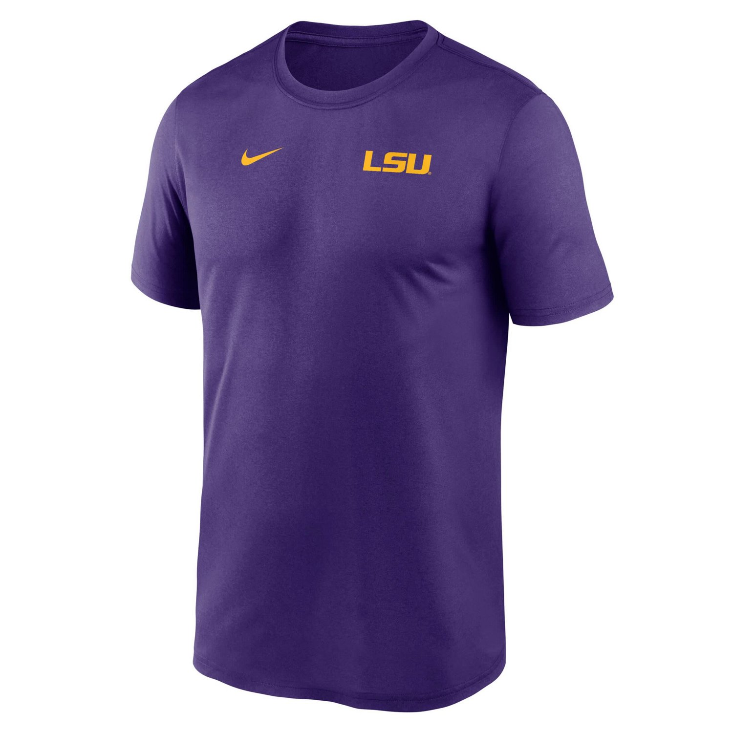 Nike LSU Tigers 2025 Sideline Small Logo Legend Performance T-Shirt - view number 2