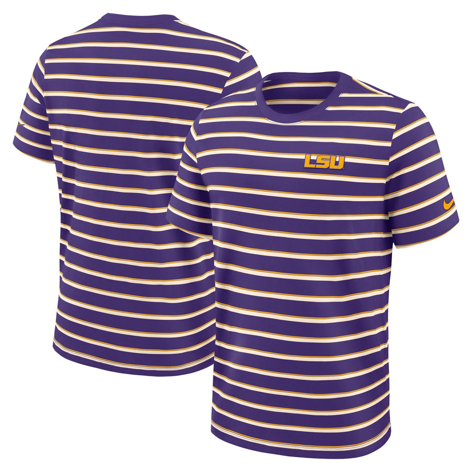 Nike LSU Tigers Athletic Prep Legacy Summit Stripe T-Shirt - view number 4