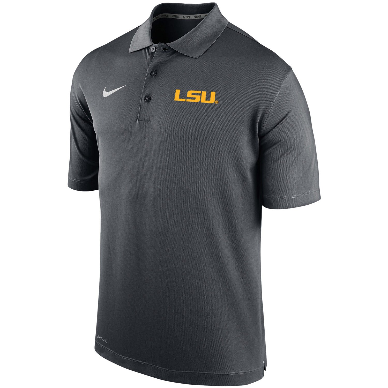 Nike LSU Tigers Big  Tall Primary Logo Varsity Performance Polo                                                                  - view number 2