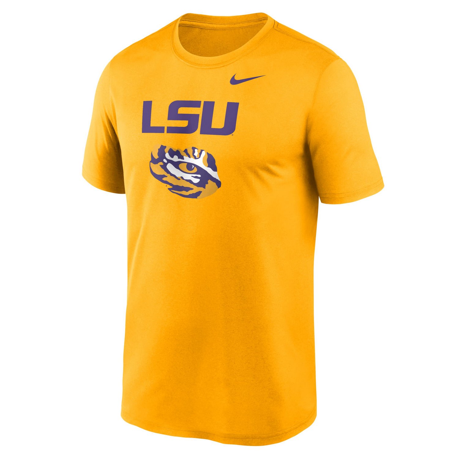Nike LSU Tigers Lockup Legend Performance T-Shirt - view number 2