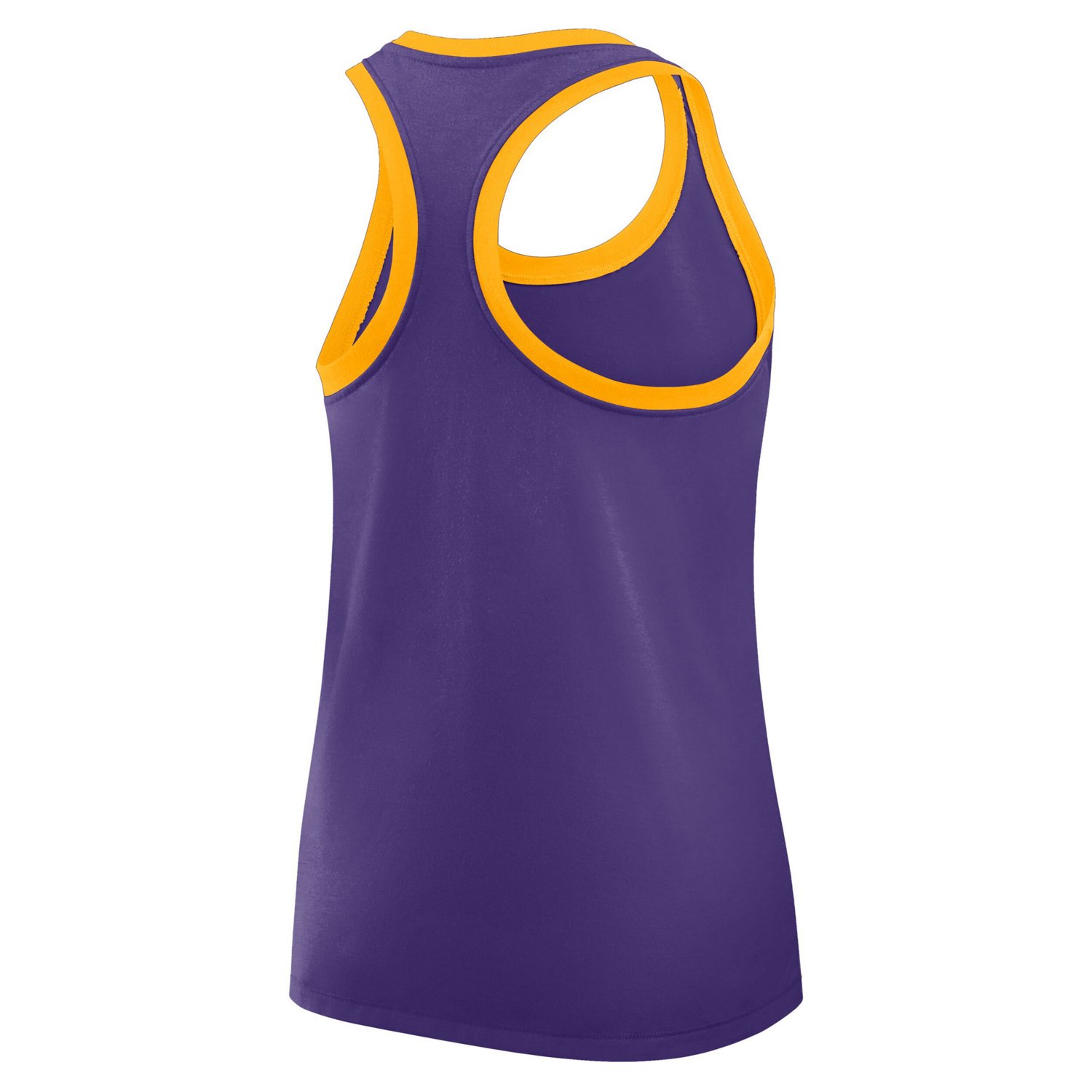 Nike LSU Tigers Primetime Tri-Blend Racerback Tank Top - view number 3