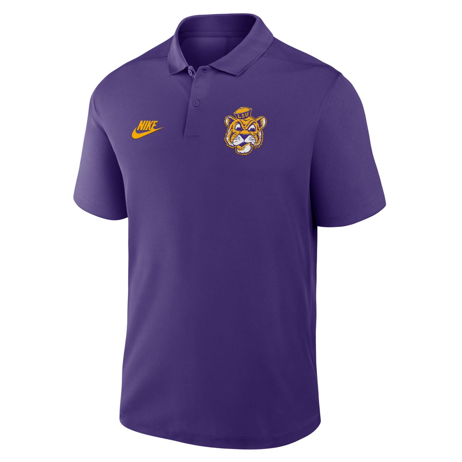 Nike LSU Tigers Primetime Victory Legacy Vault Logo Performance Polo - view number 2