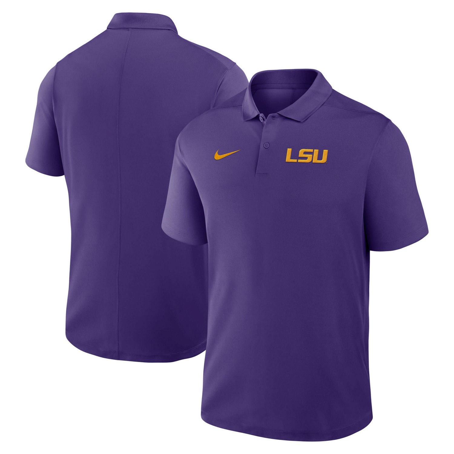 Nike LSU Tigers Primetime Victory Primary Logo Performance Polo