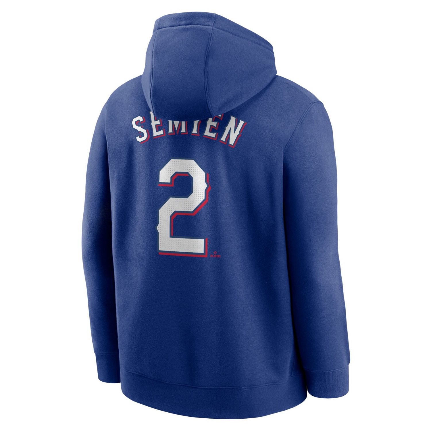 Nike Marcus Semien Texas Rangers Player Name  Number Club Pullover Hoodie                                                        - view number 3