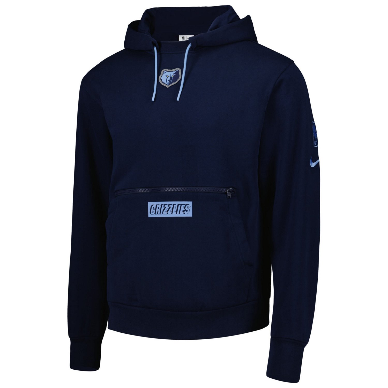 Nike Memphis Grizzlies Courtside Heavyweight Pullover Hoodie                                                                     - view number 2