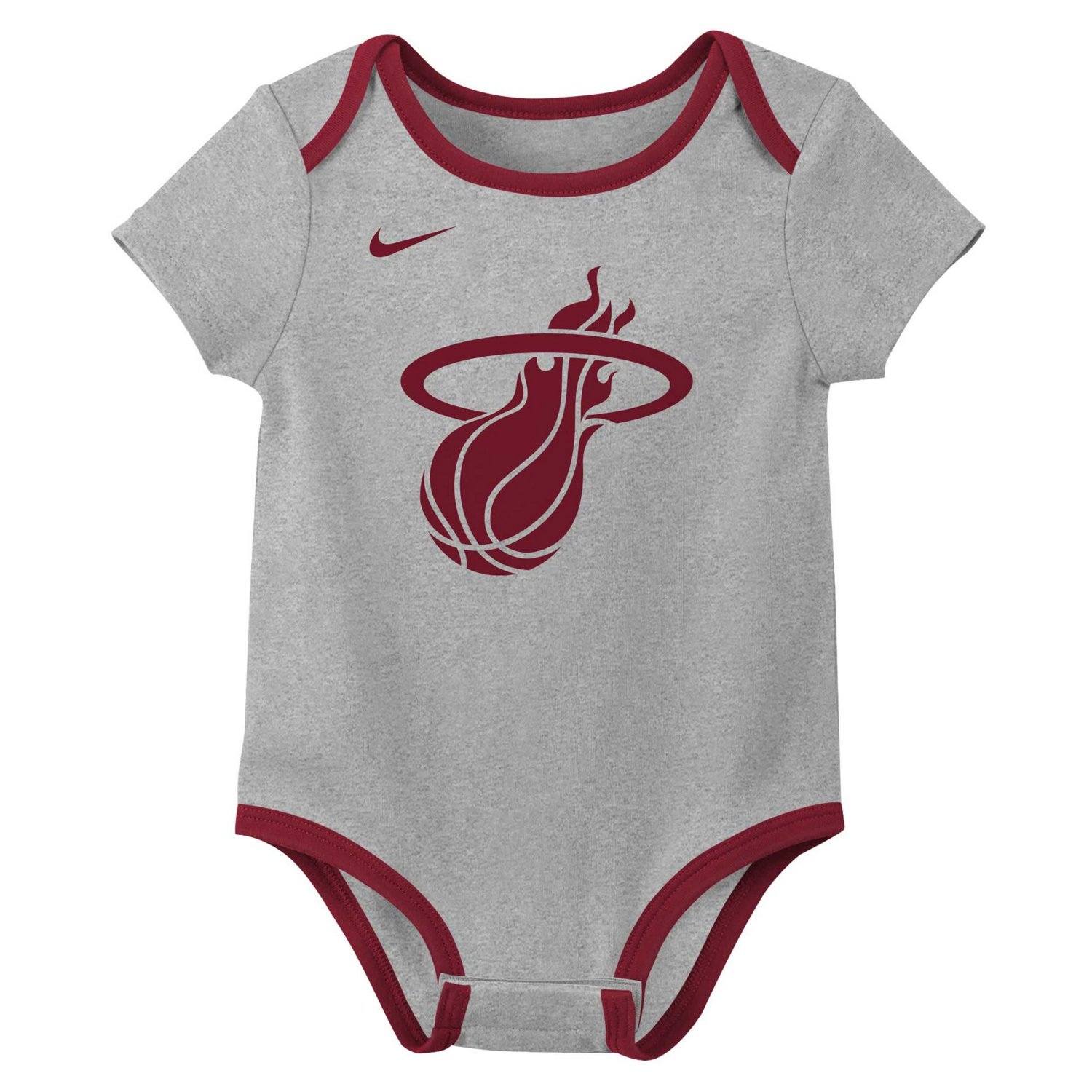 Nike Miami Heat Three-Pack Bodysuit Set                                                                                          - view number 4
