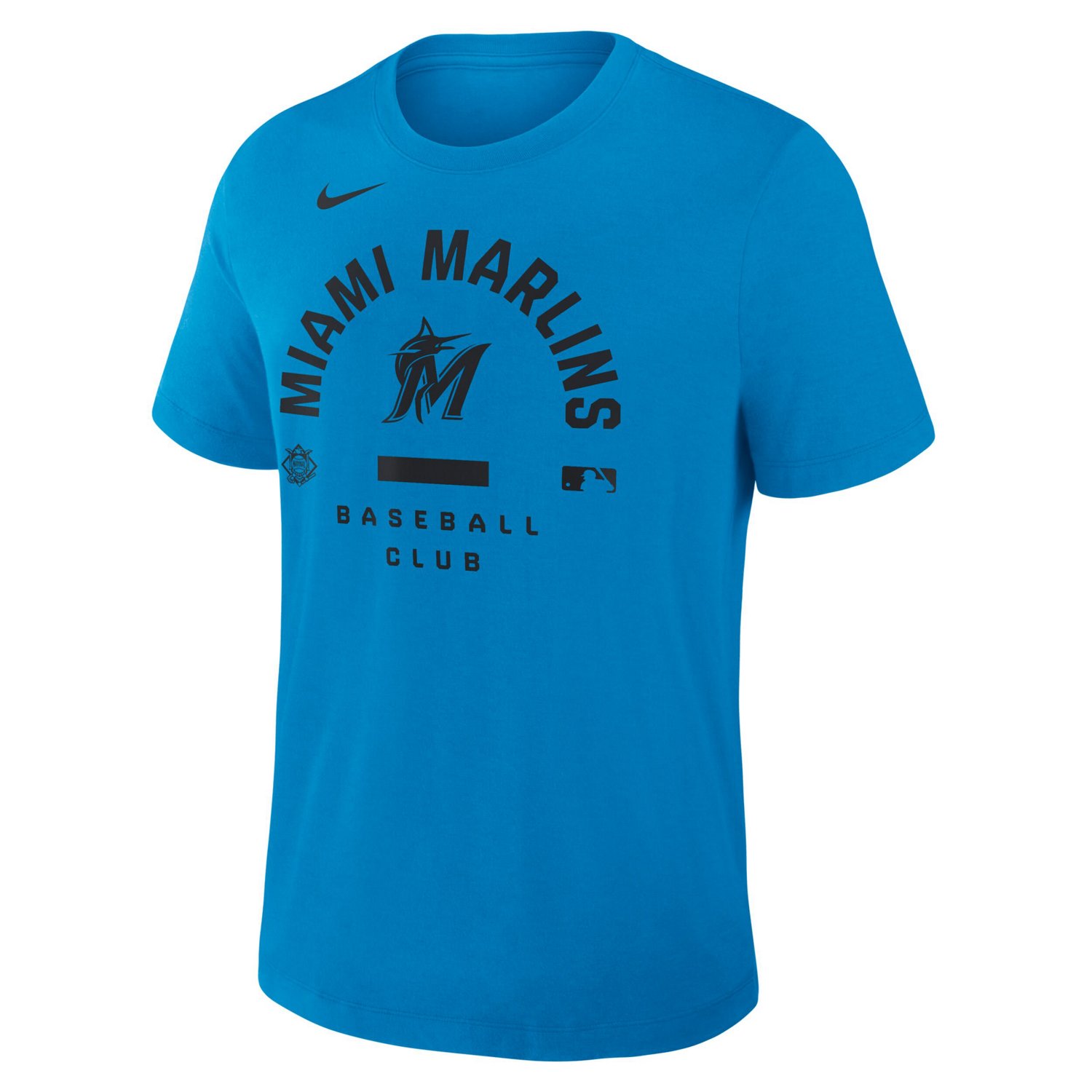 Nike Miami Marlins Authentic Collection Early Work Tri-Blend Dri-FIT T-Shirt - view number 2