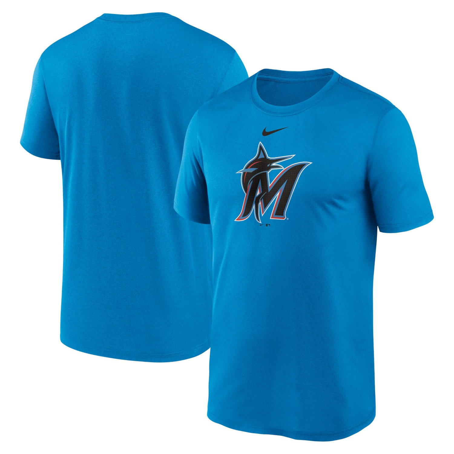 Nike Miami Marlins Legend Fuse Large Logo Dri-FIT T-Shirt