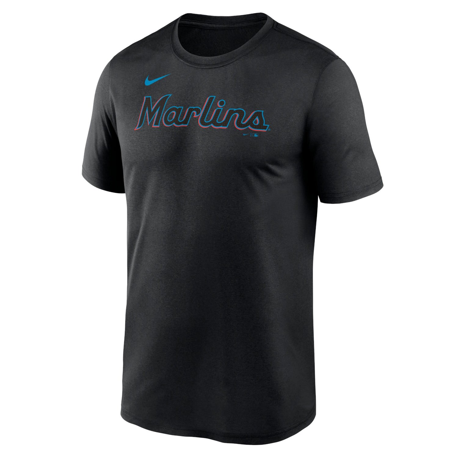 Nike Miami Marlins Legend Fuse Wordmark T-Shirt - view number 2