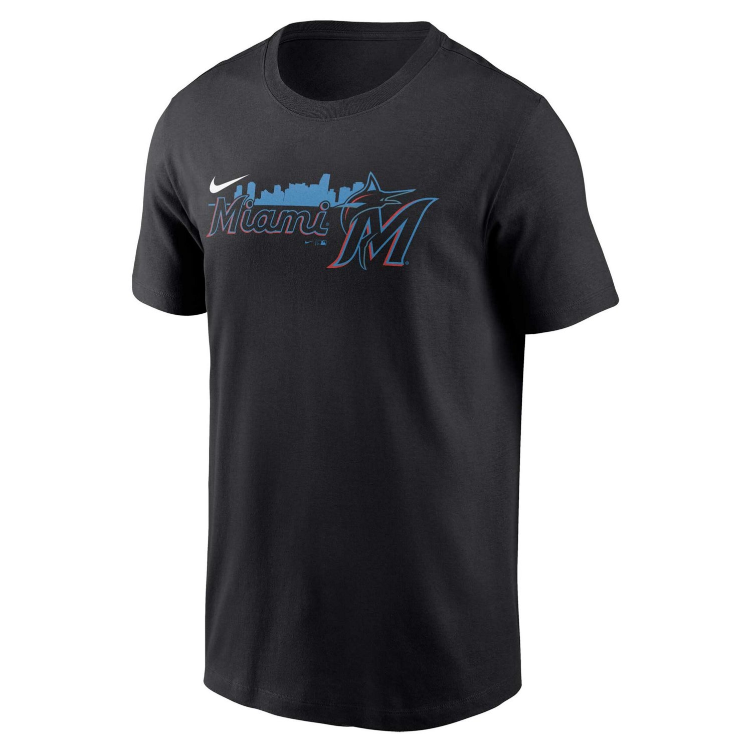 Nike Miami Marlins Local Team Skyline T-Shirt - view number 2