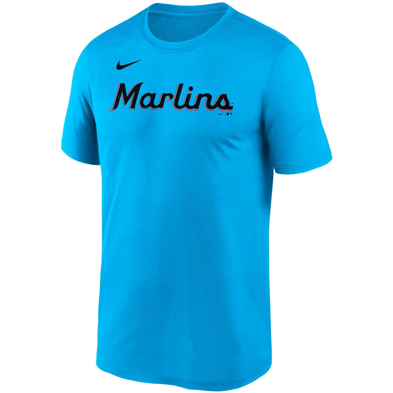 Nike Miami Marlins Wordmark Legend Performance T-Shirt - view number 2