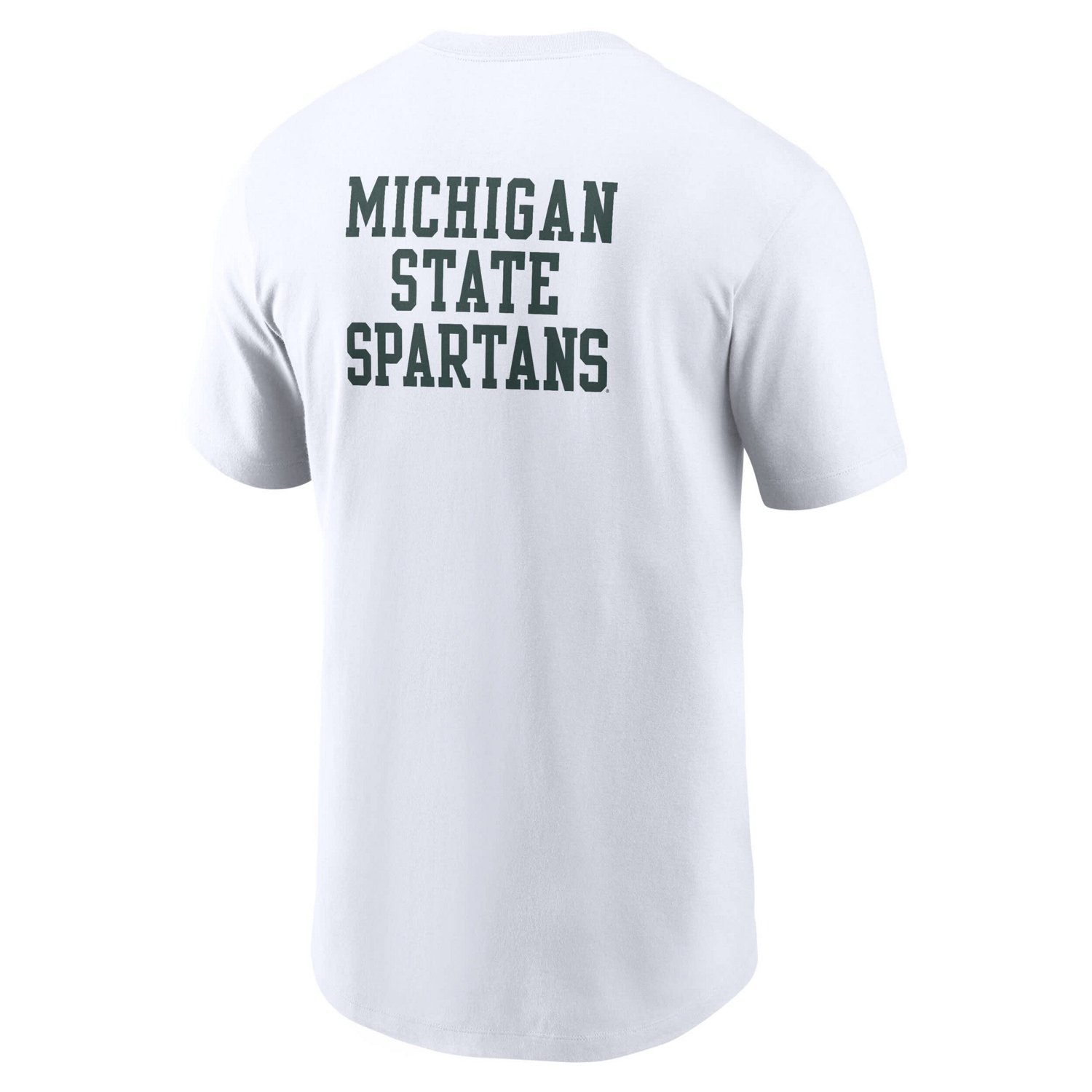 Nike Michigan State Spartans 2-Hit Stacked T-Shirt - view number 3