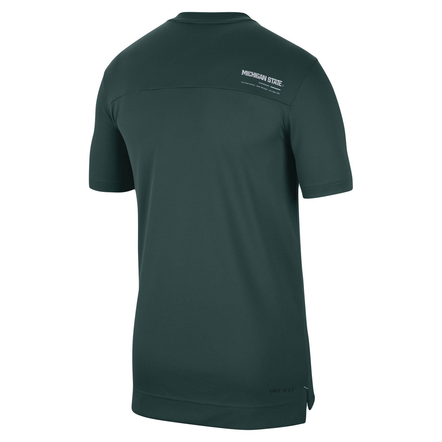 Nike Michigan State Spartans 2022 Coaches UV Performance T-Shirt - view number 3