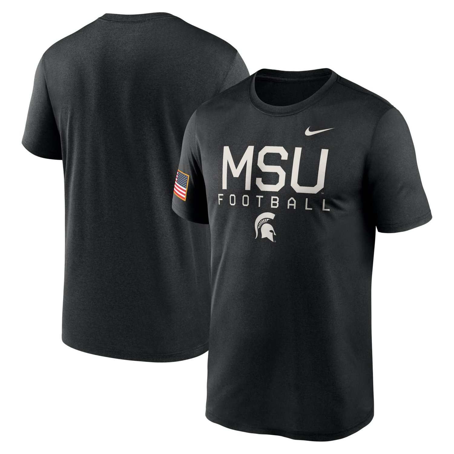 Nike Michigan State Spartans 2024 Military Appreciation Legend Performance T-Shirt