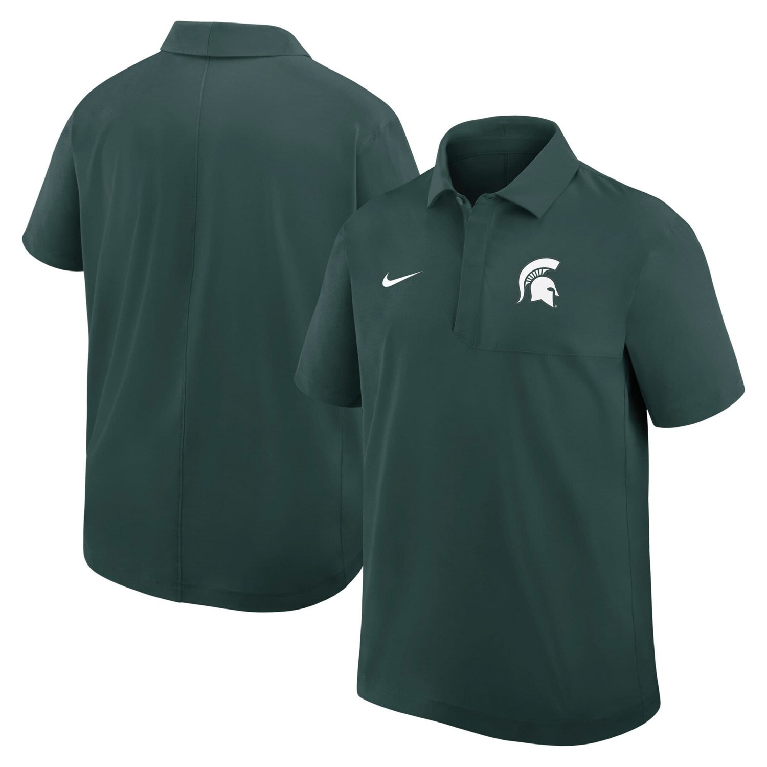 Nike Michigan State Spartans 2025 Coaches Sideline Polo - view number 4
