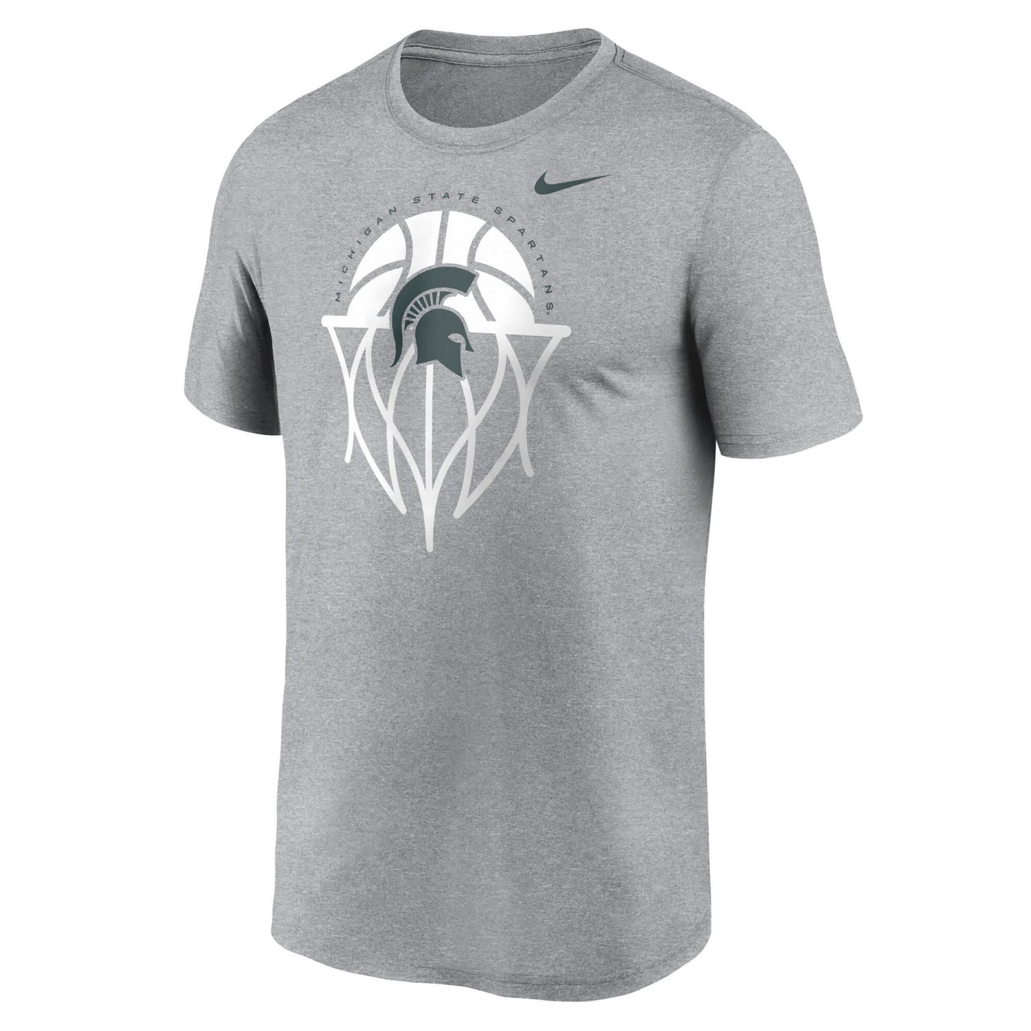 Nike Michigan State Spartans Basketball Icon Legend Dri-FIT T-Shirt - view number 4
