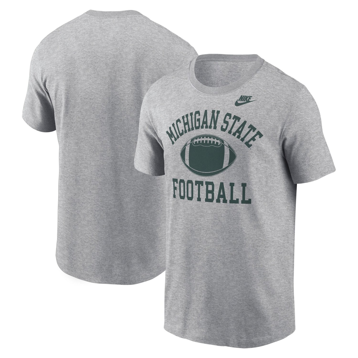 Nike Michigan State Spartans Legacy Football Icon T-Shirt                                                                        - view number 1