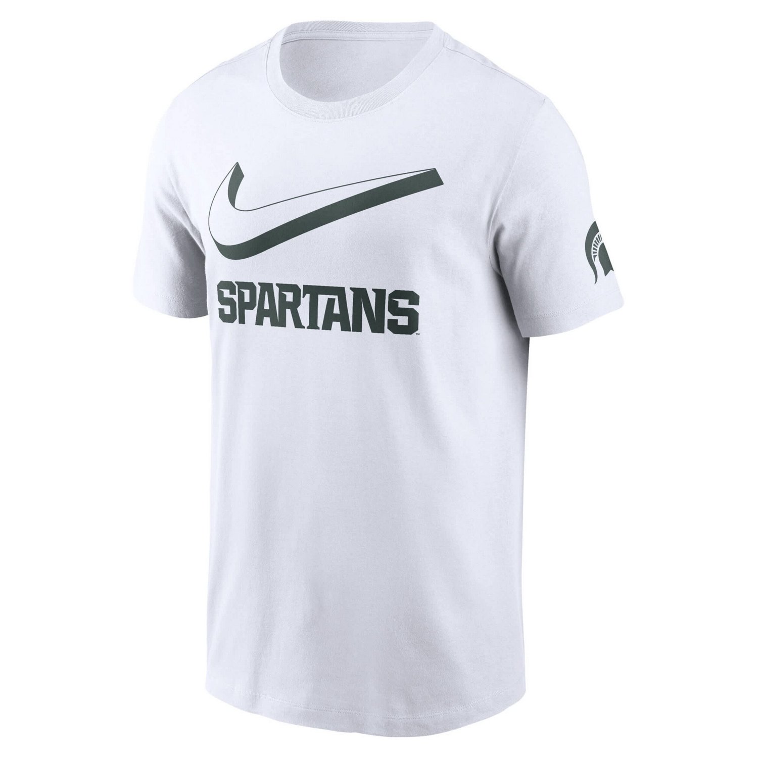 Nike Michigan State Spartans Primetime 2-Hit Swoosh T-Shirt - view number 2