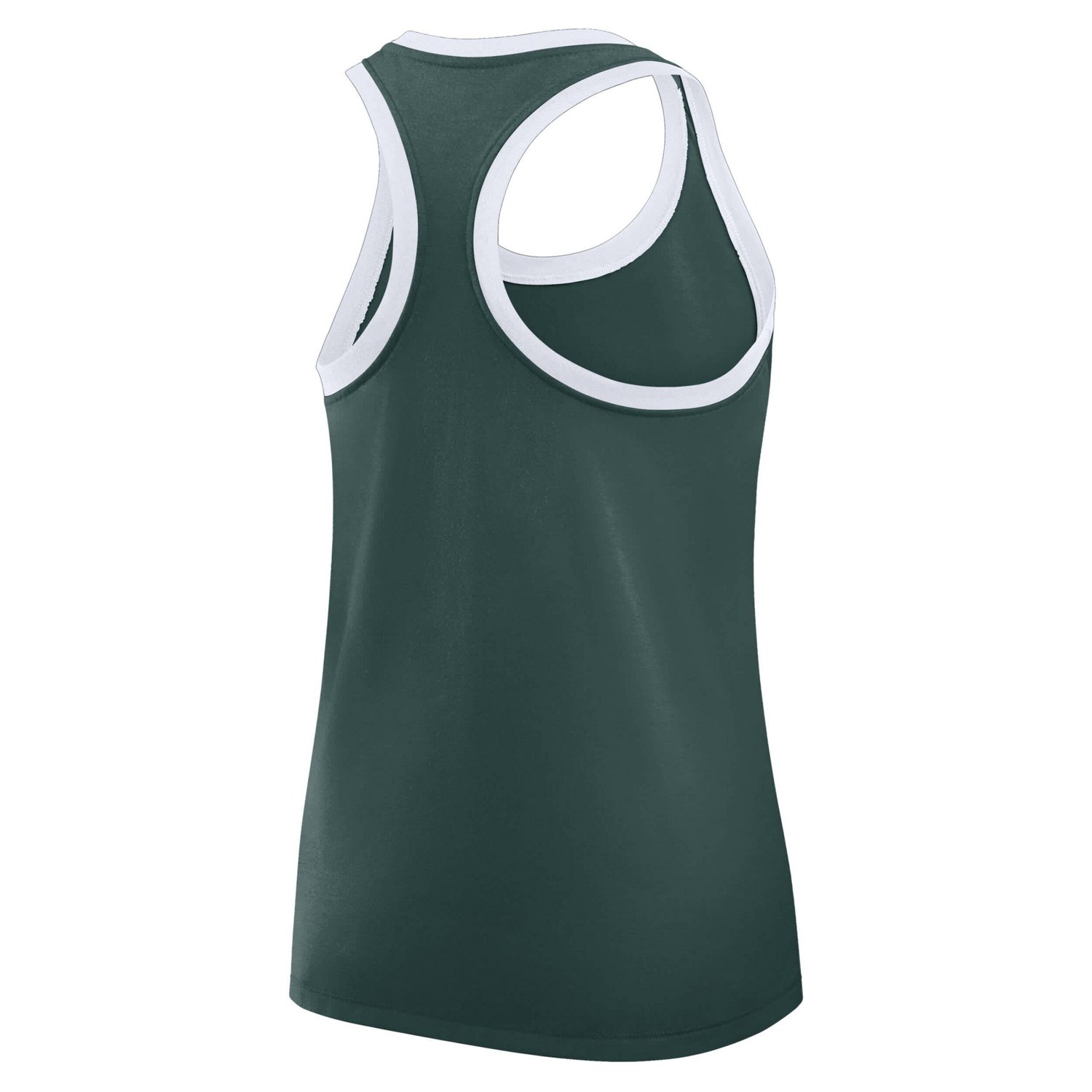 Nike Michigan State Spartans Primetime Racerback Tri-Blend Tank Top - view number 3
