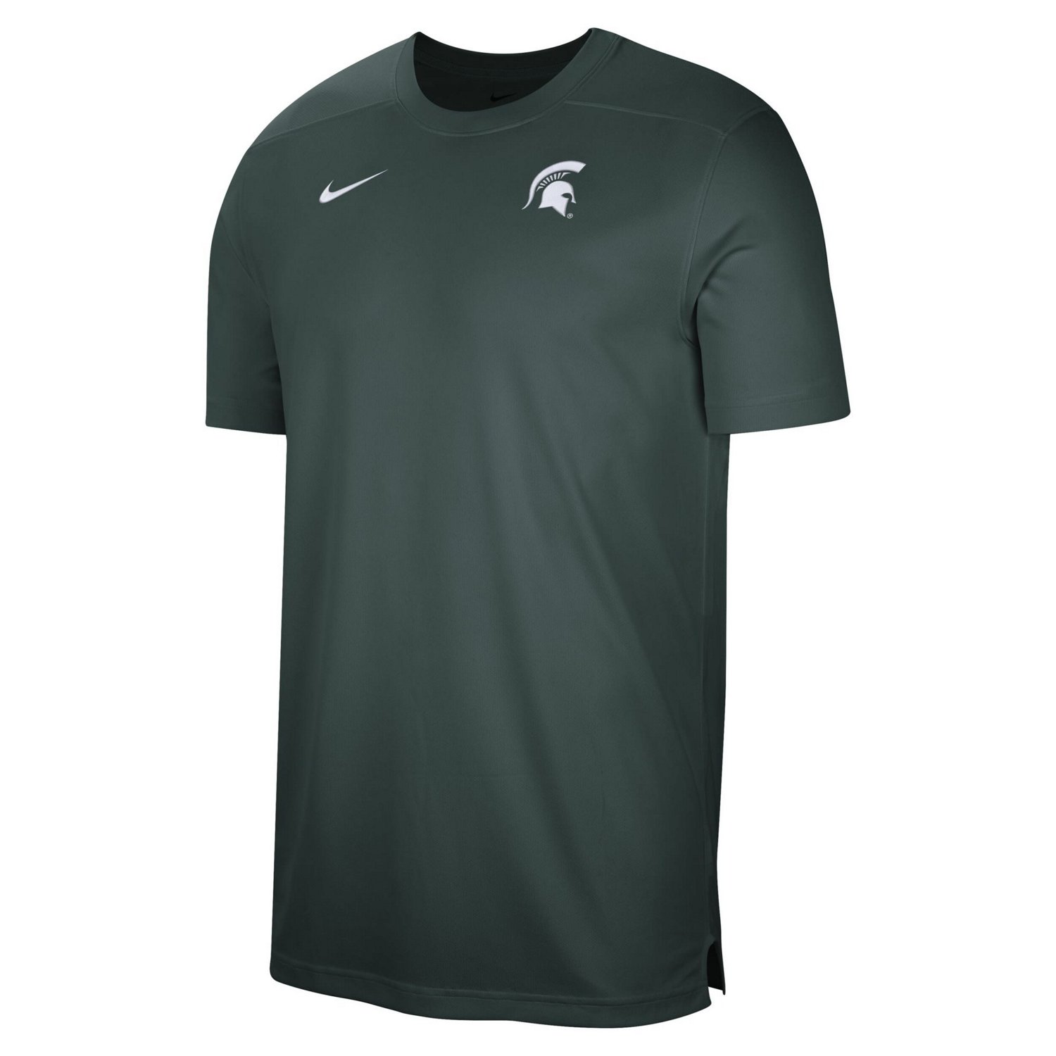 Nike Michigan State Spartans Sideline Coaches Performance Top - view number 2