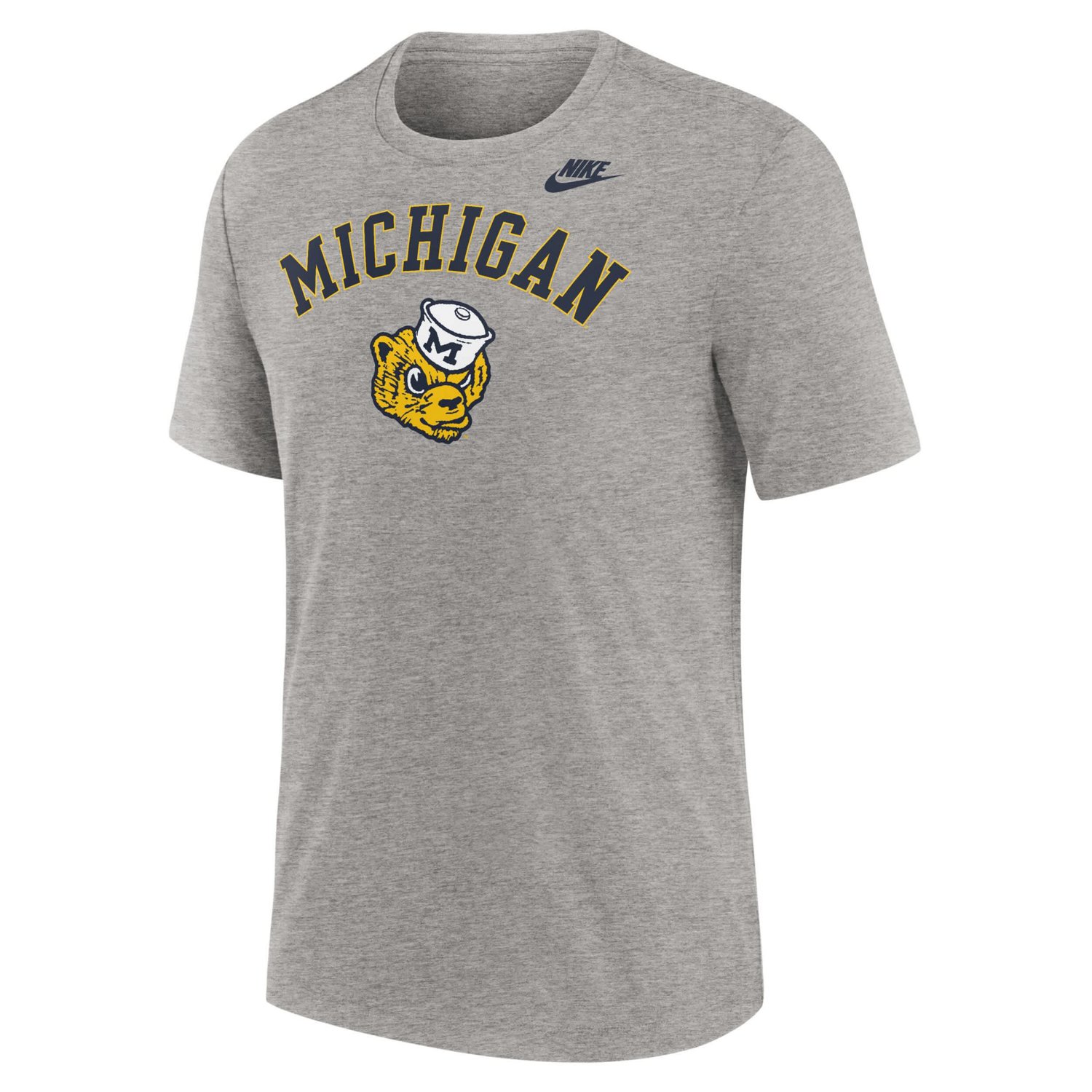 Nike Michigan Wolverines Legacy Arch Tri-Blend T-Shirt