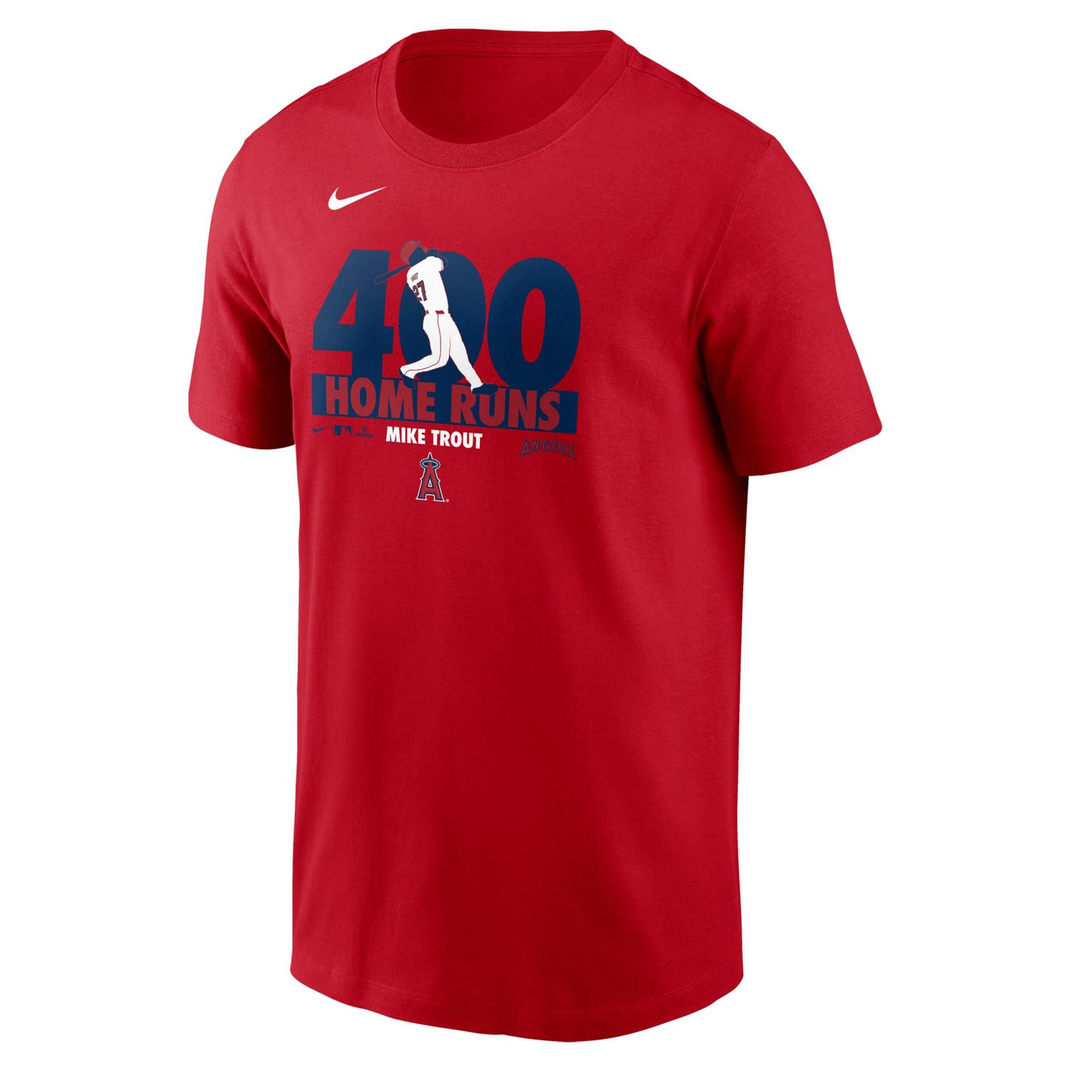 Nike Mike Trout Los Angeles Angels 400 Career Home Runs T-Shirt - view number 2