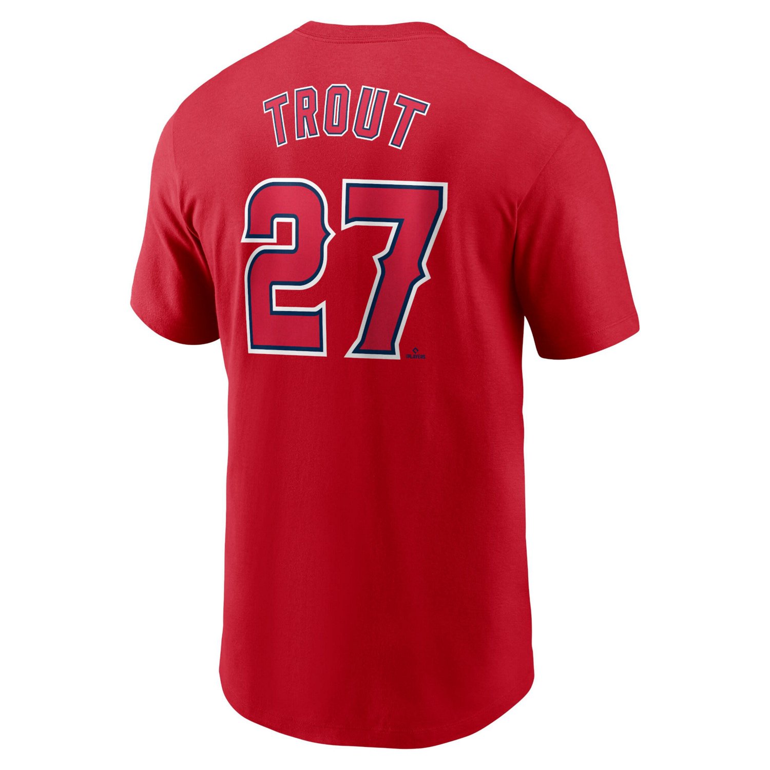 Nike Mike Trout Los Angeles Angels Fuse Name  Number T-Shirt - view number 3