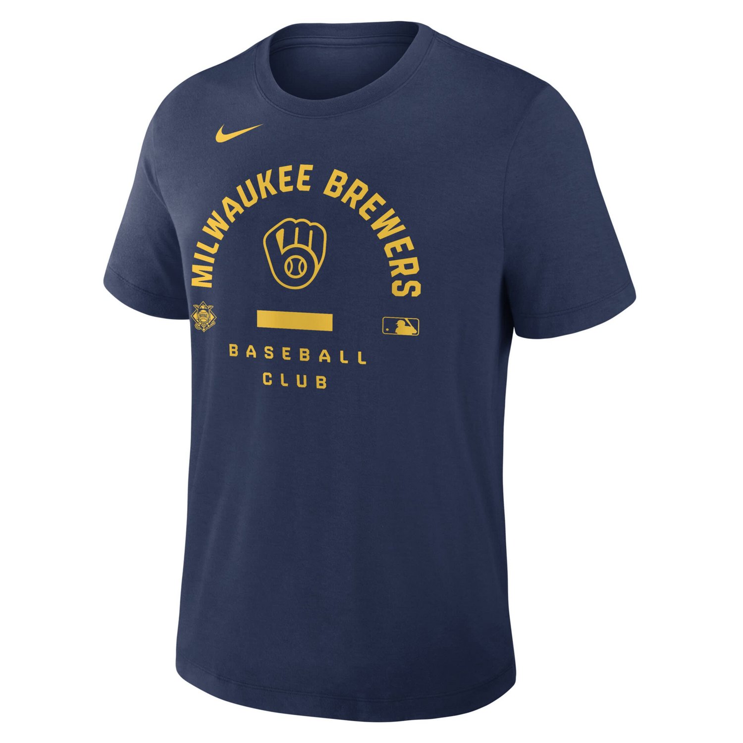 Nike Milwaukee Brewers Authentic Collection Early Work Tri-Blend Dri-FIT T-Shirt - view number 2