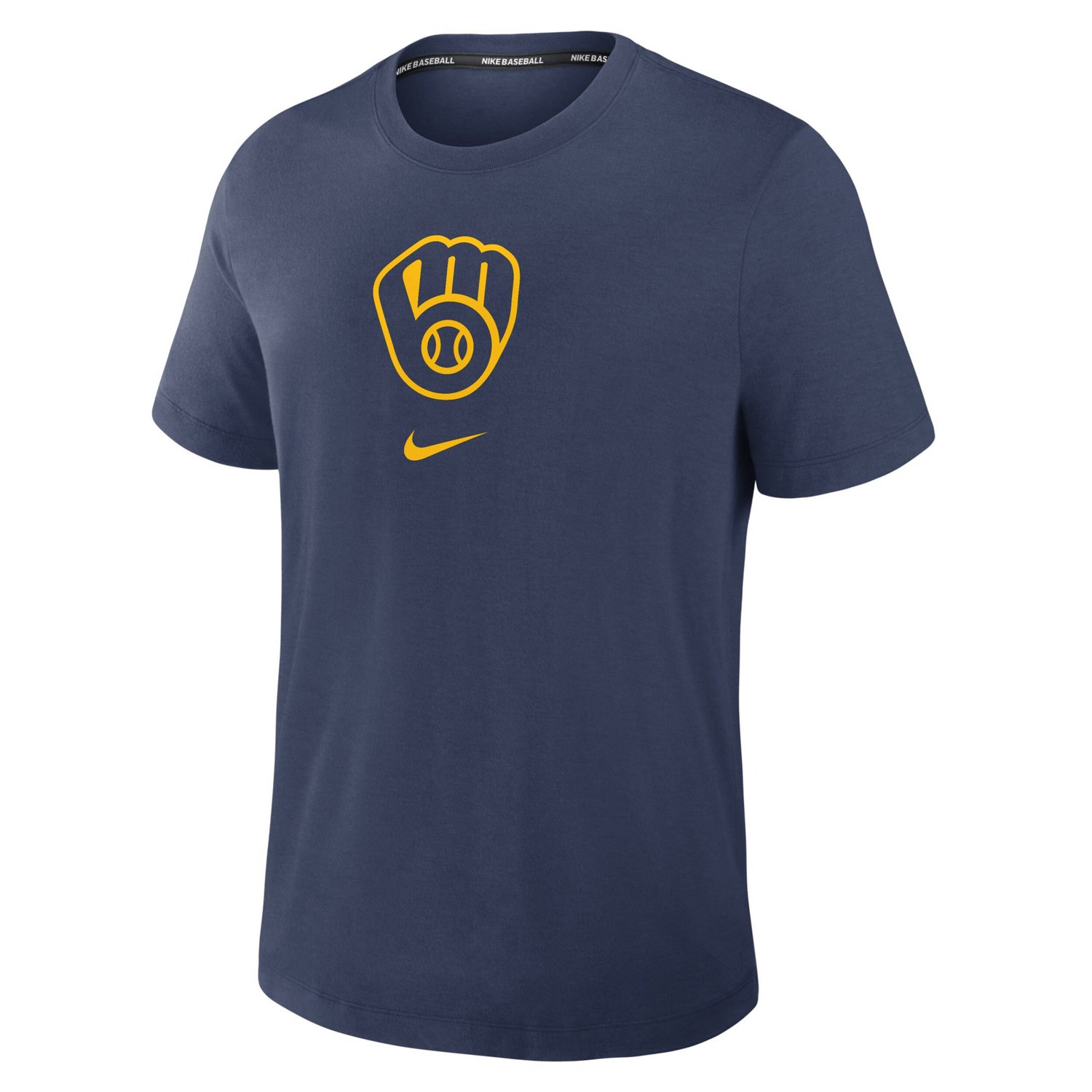 Nike Milwaukee Brewers Authentic Collection Early Work Tri-Blend Performance T-Shirt - view number 2