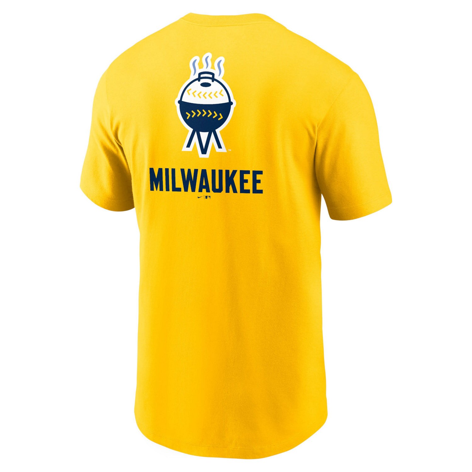 Nike Milwaukee Brewers City Connect 2-Hit T-Shirt - view number 3