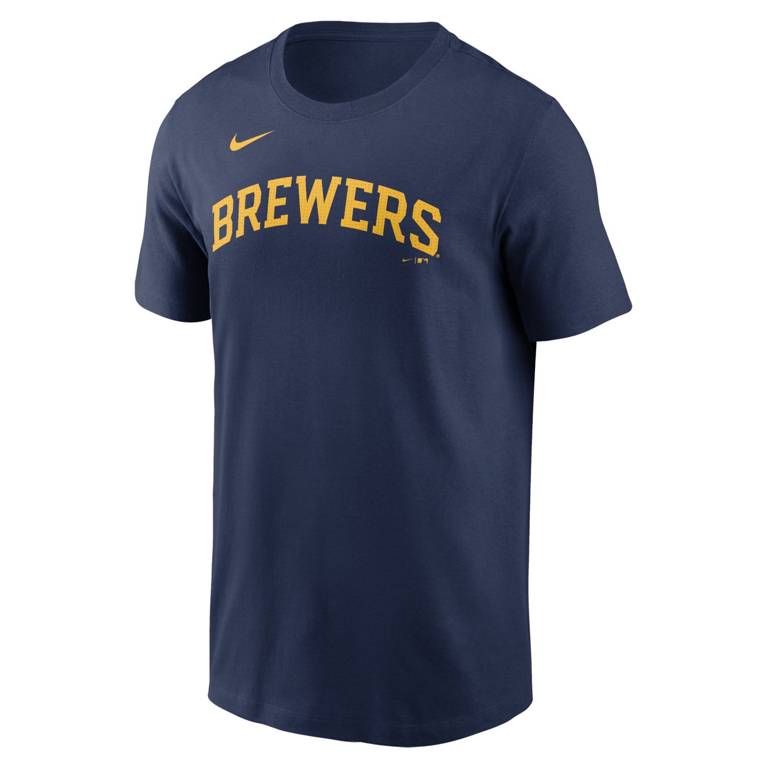 Nike Milwaukee Brewers Fuse Wordmark T-Shirt - view number 2