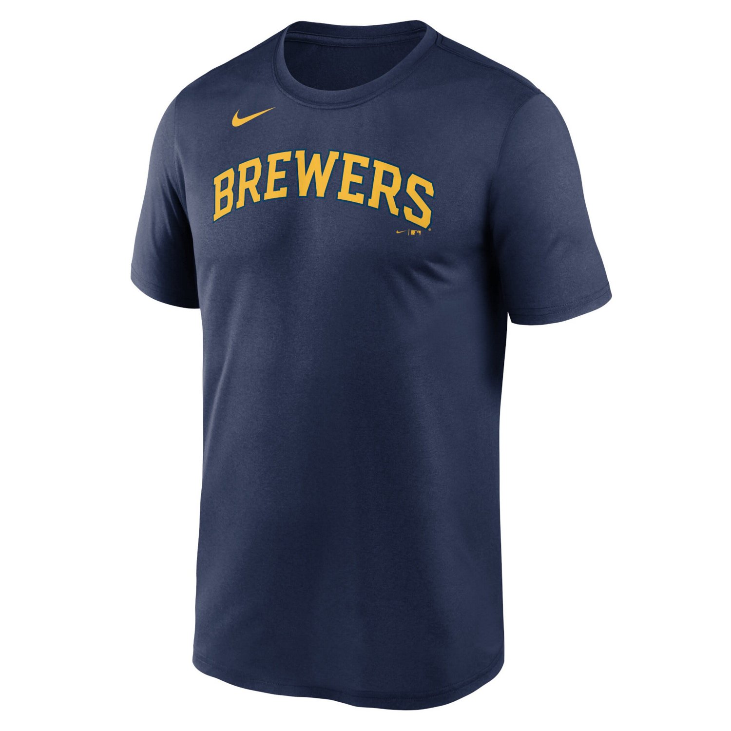Nike Milwaukee Brewers New Legend Wordmark T-Shirt                                                                               - view number 2