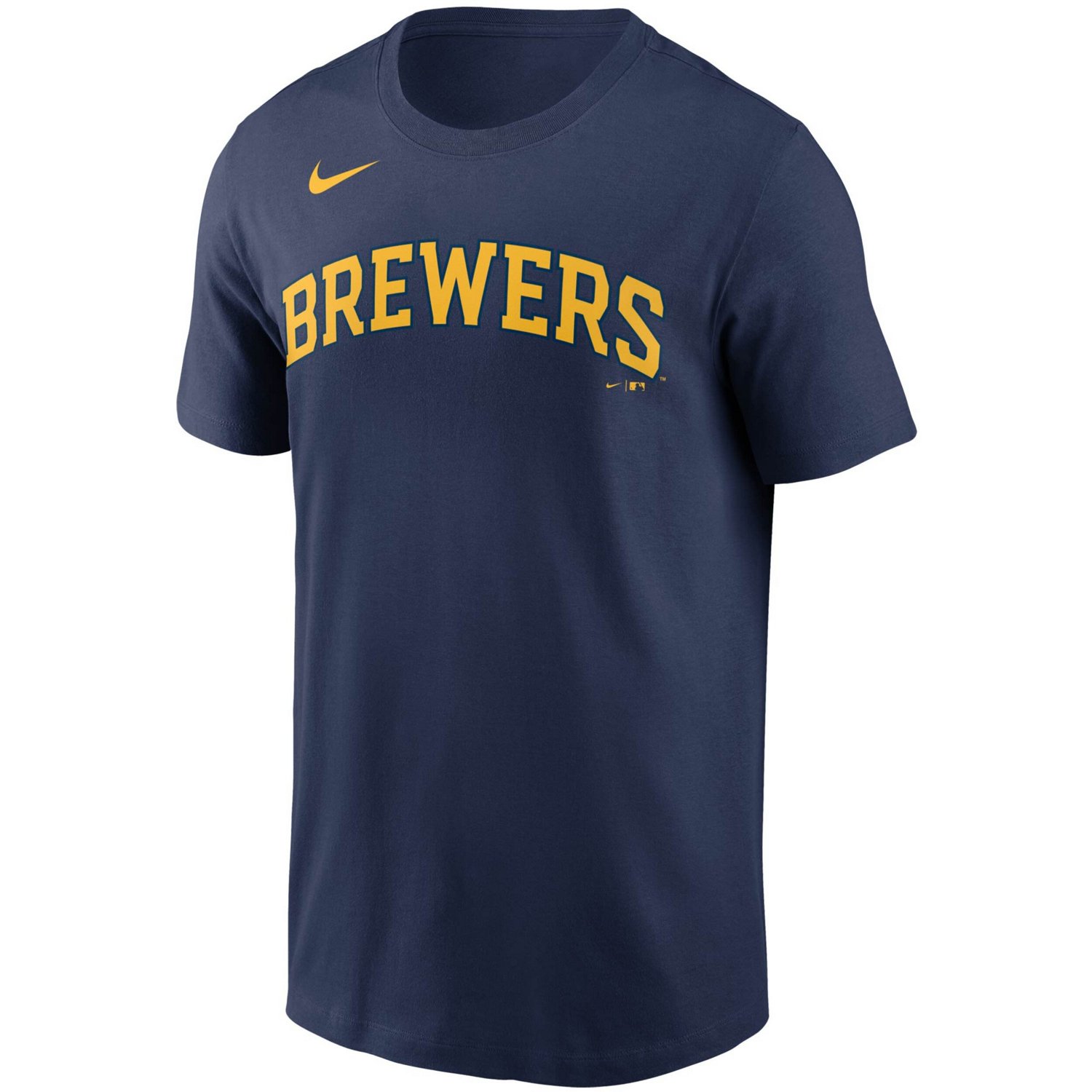 Nike Milwaukee Brewers Team Wordmark T-Shirt - view number 2