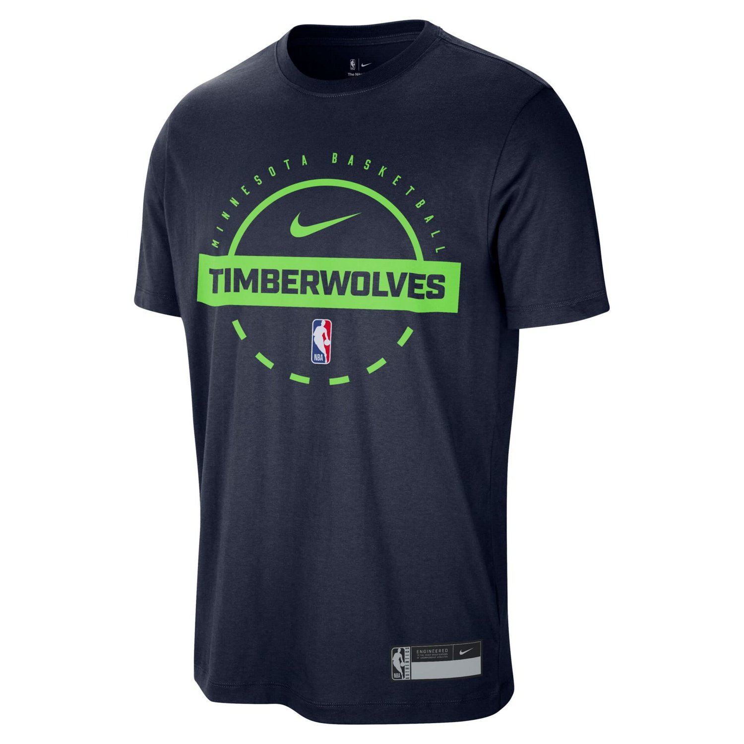 Nike Minnesota Timberwolves 2025 26 On-Court Flare Performance Practice T-Shirt - view number 2